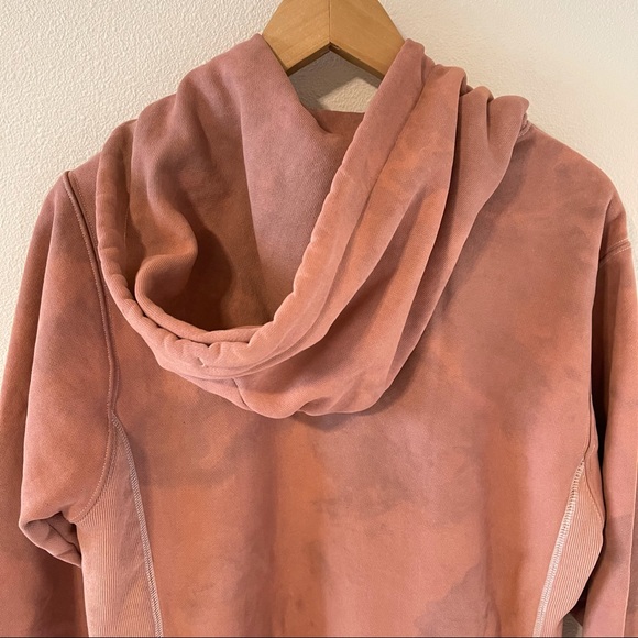 Champion Reverse Weave Pink Tie Dye Hoodie Embroidered-Small - Picture 7 of 11
